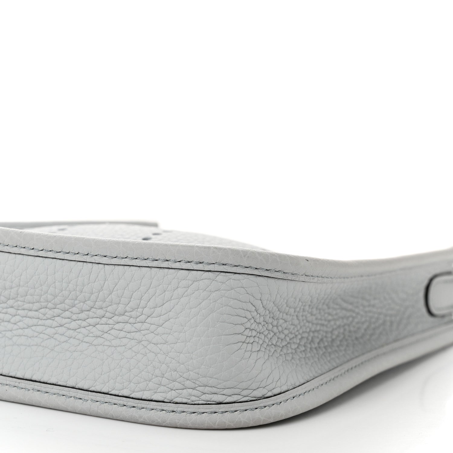 Hermes Taurillon Clemence Amazone Evelyne TPM Bleu Pale Etain 10 of 12