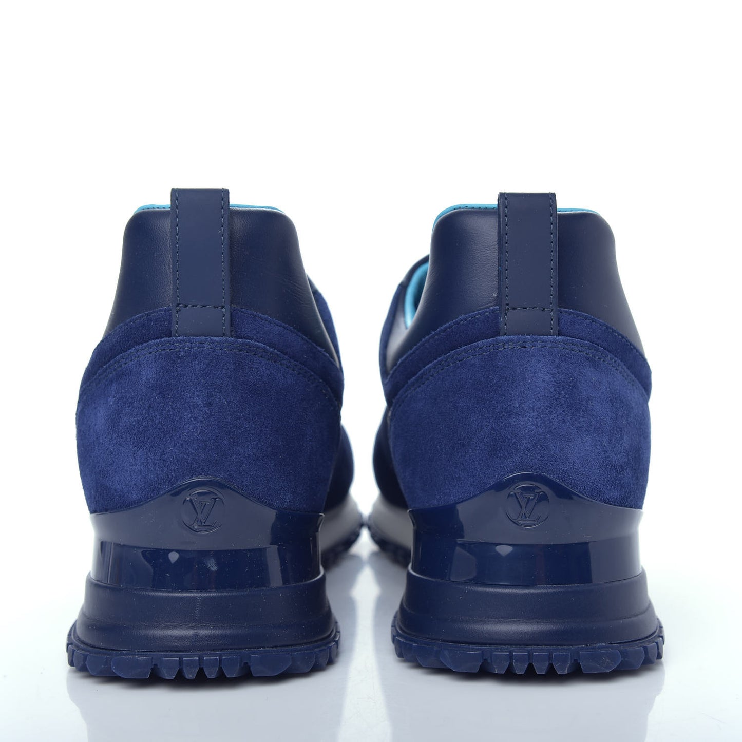 Suede Run Away Sneakers 36.5 Blue