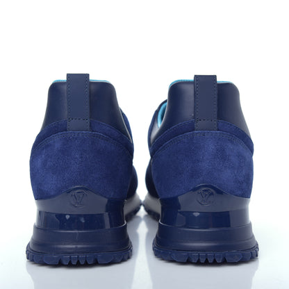 Louis Vuitton Suede Run Away Sneakers 36.5 Blue 7 of 10