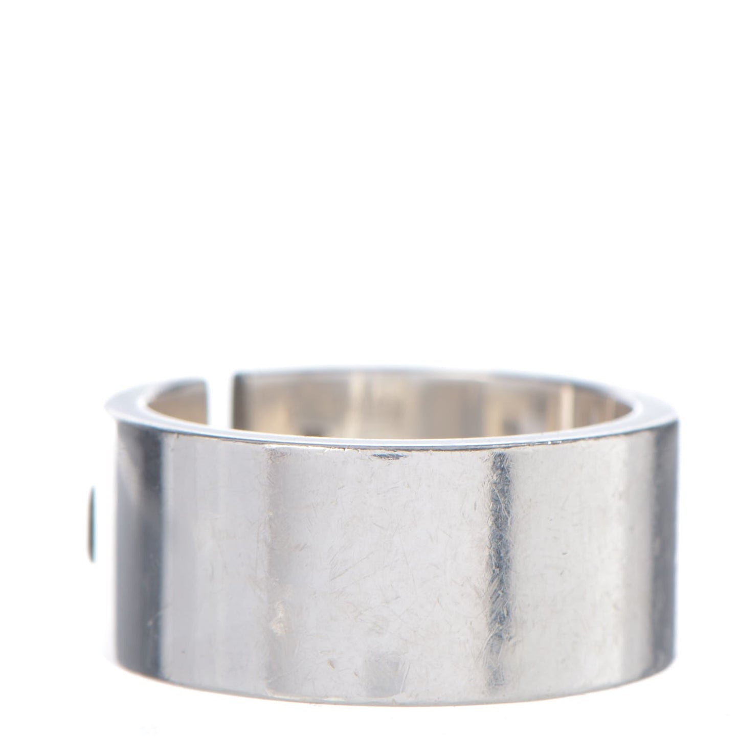 Sterling Silver T Cutout Ring 60 9