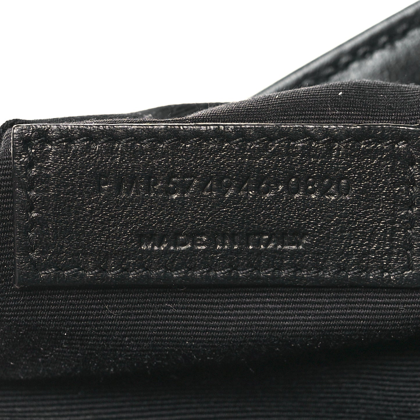 Calfskin Y Quilted Monogram Medium Loulou Chain Satchel Black