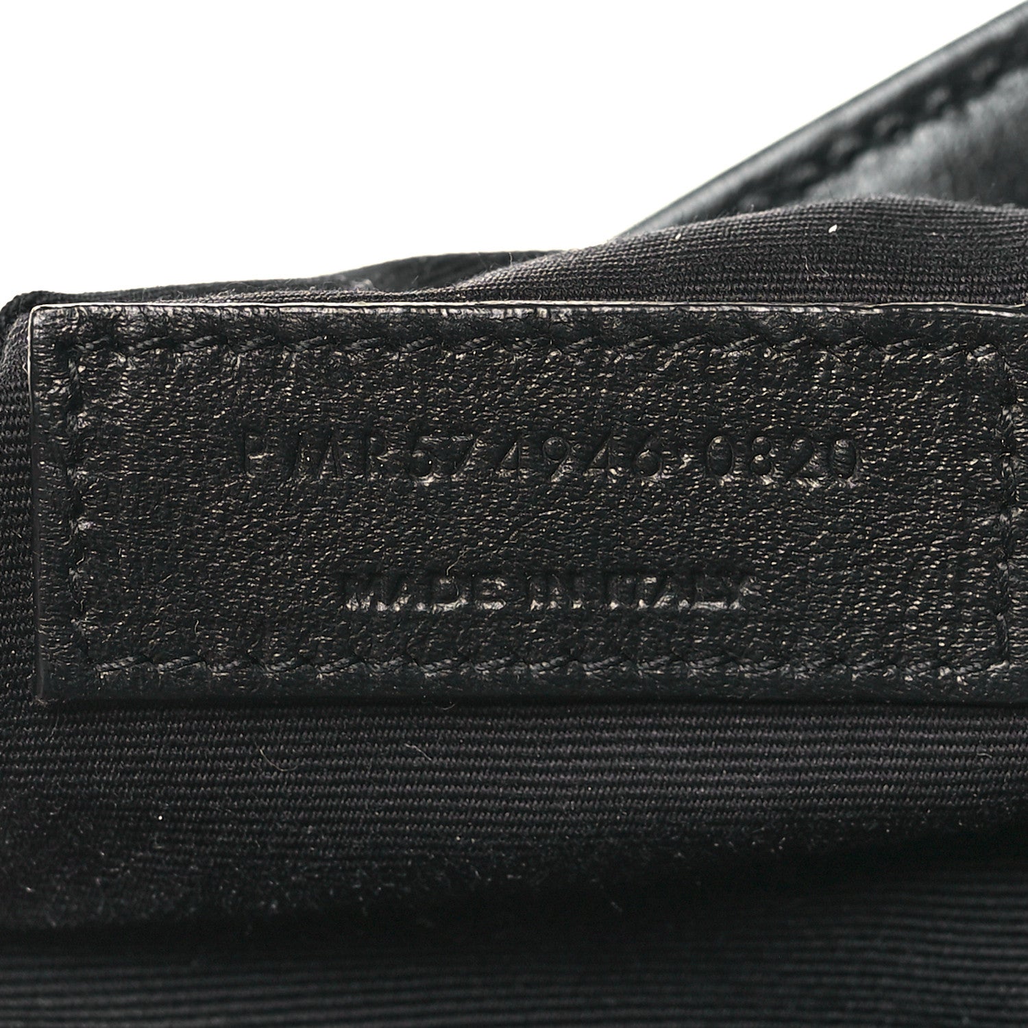 Saint Laurent Calfskin Y Quilted Monogram Medium Loulou Chain Satchel Black 8 of 12