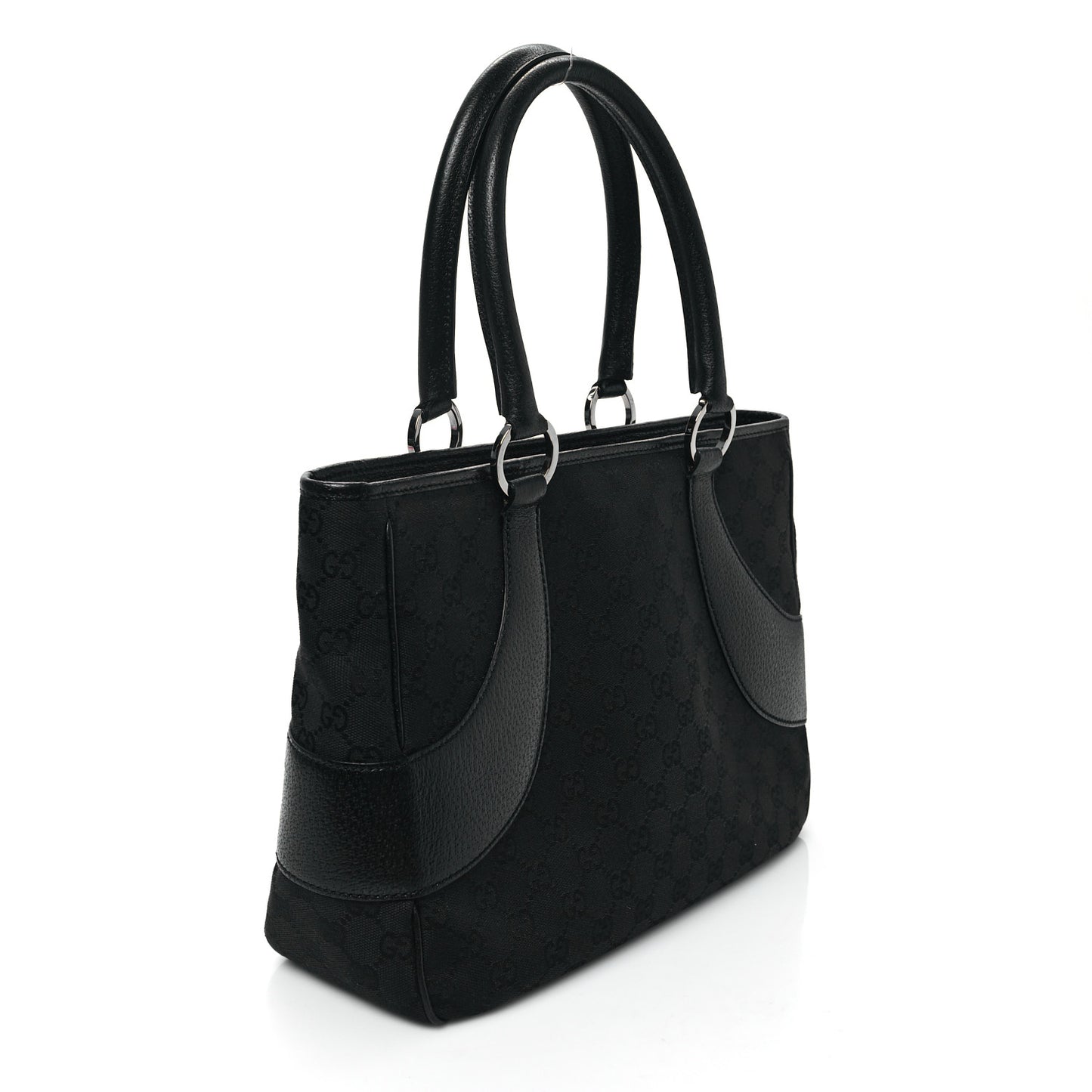 Monogram Shoulder Bag Black