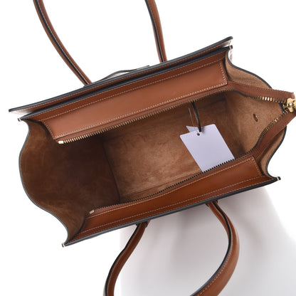 Celine Natural Calfskin Micro Luggage Tan 5 of 8