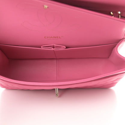 Chanel Caviar Quilted Jumbo Double Flap Pink 5 of 11