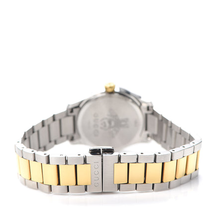 Gucci Stainless Steel 27mm G-Timeless Two Tone Cat Quartz Watch 3 of 6