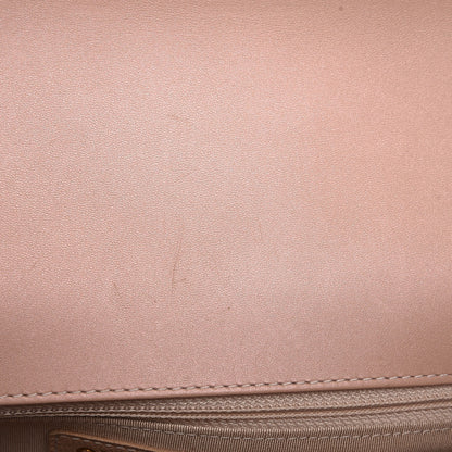 Chanel Iridescent Calfskin Quilted New Medium Boy Flap Light Pink 8 of 10