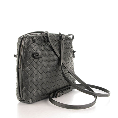 Bottega Veneta Nappa Intrecciato Pillow Crossbody Messenger Nero Black 3 of 9