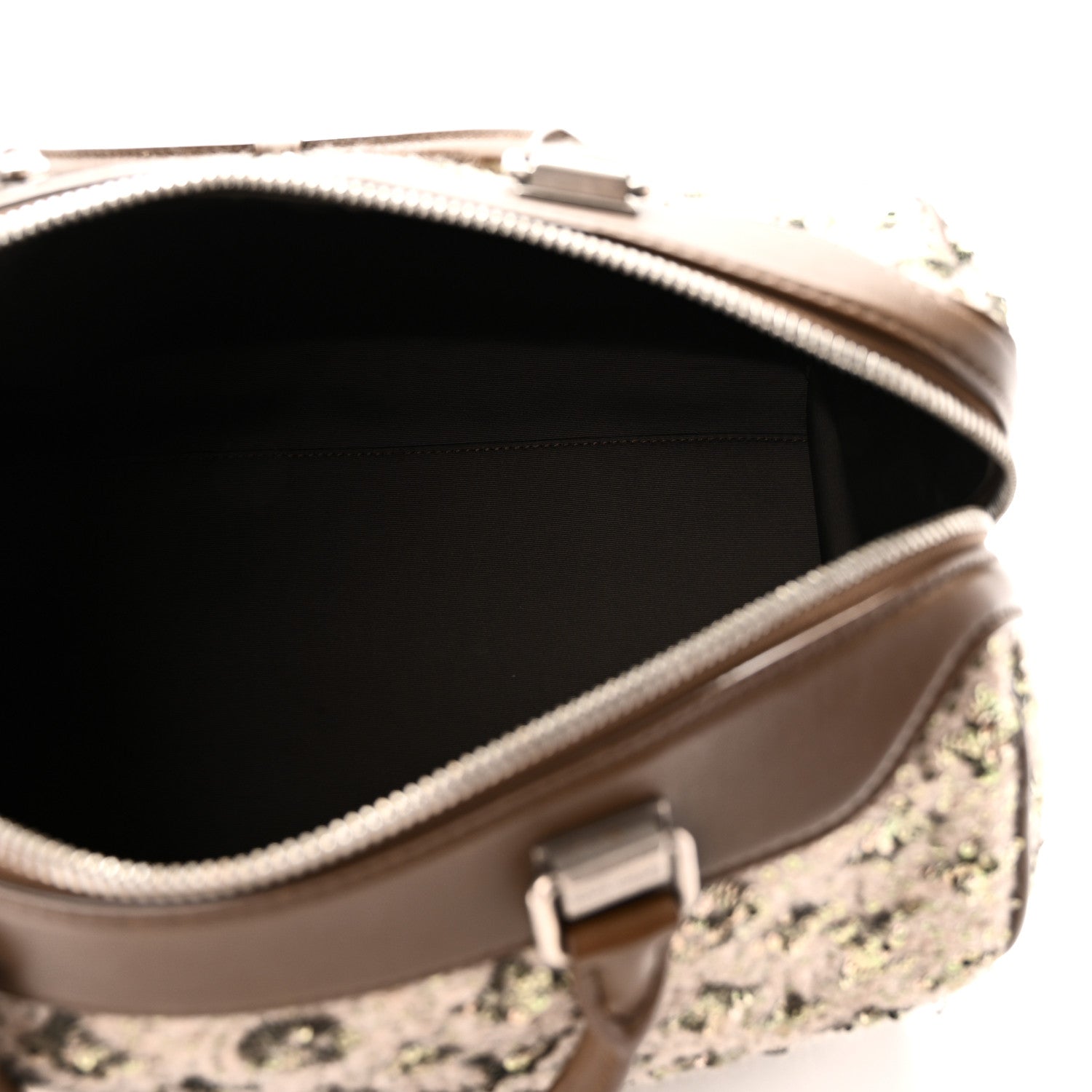 Louis Vuitton Sequin Monogram Sunshine Express Speedy Kaki 5 of 9