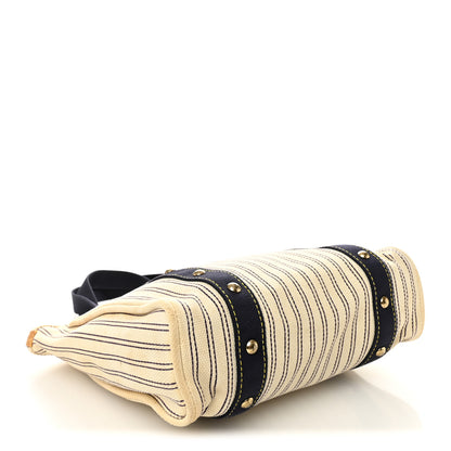 Louis Vuitton Toile Antigua Cabas MM White 4 of 10