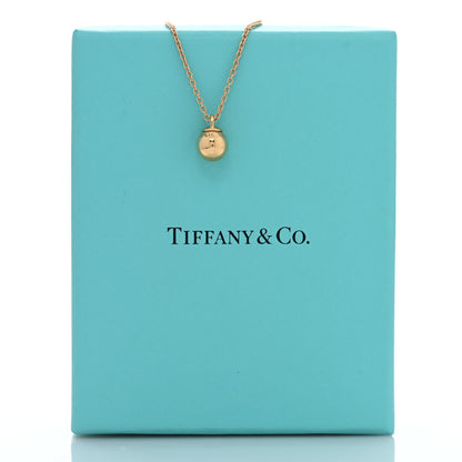 Tiffany 18K Rose Gold 8mm HardWear Ball Pendant Necklace 5 of 5