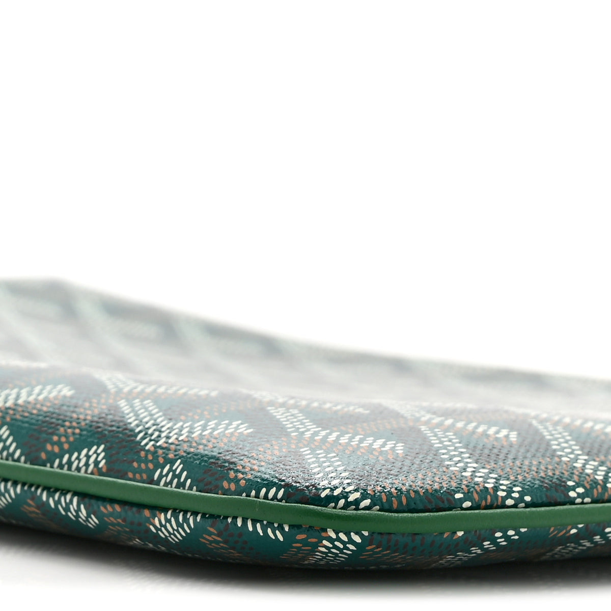 Goyard Goyardine Senat Pochette MM Green 10 of 11