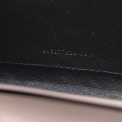 Saint Laurent Grain De Poudre Matelasse Chevron Monogram Chain Wallet Fard 7 of 15
