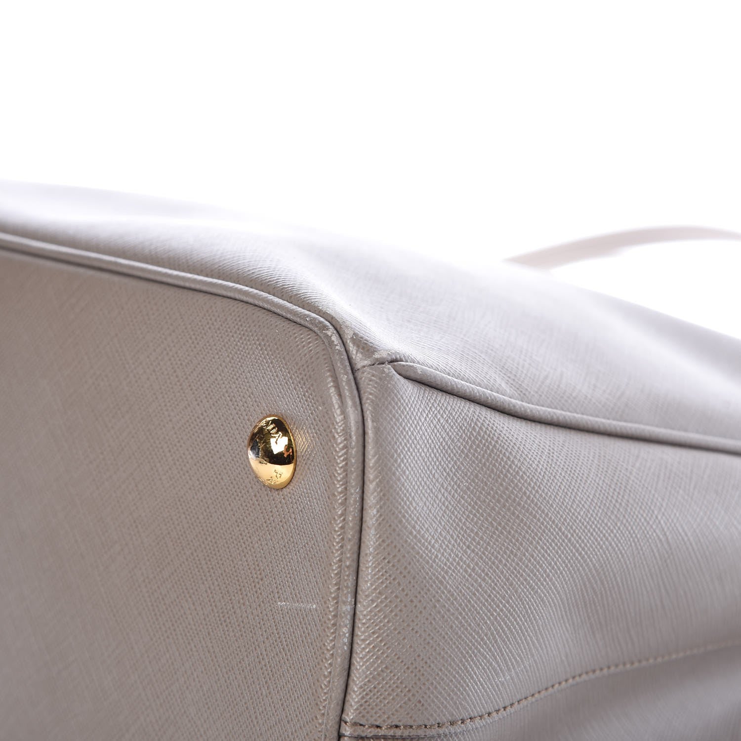 Prada Saffiano Lux Medium Tote Argilla 16 of 17