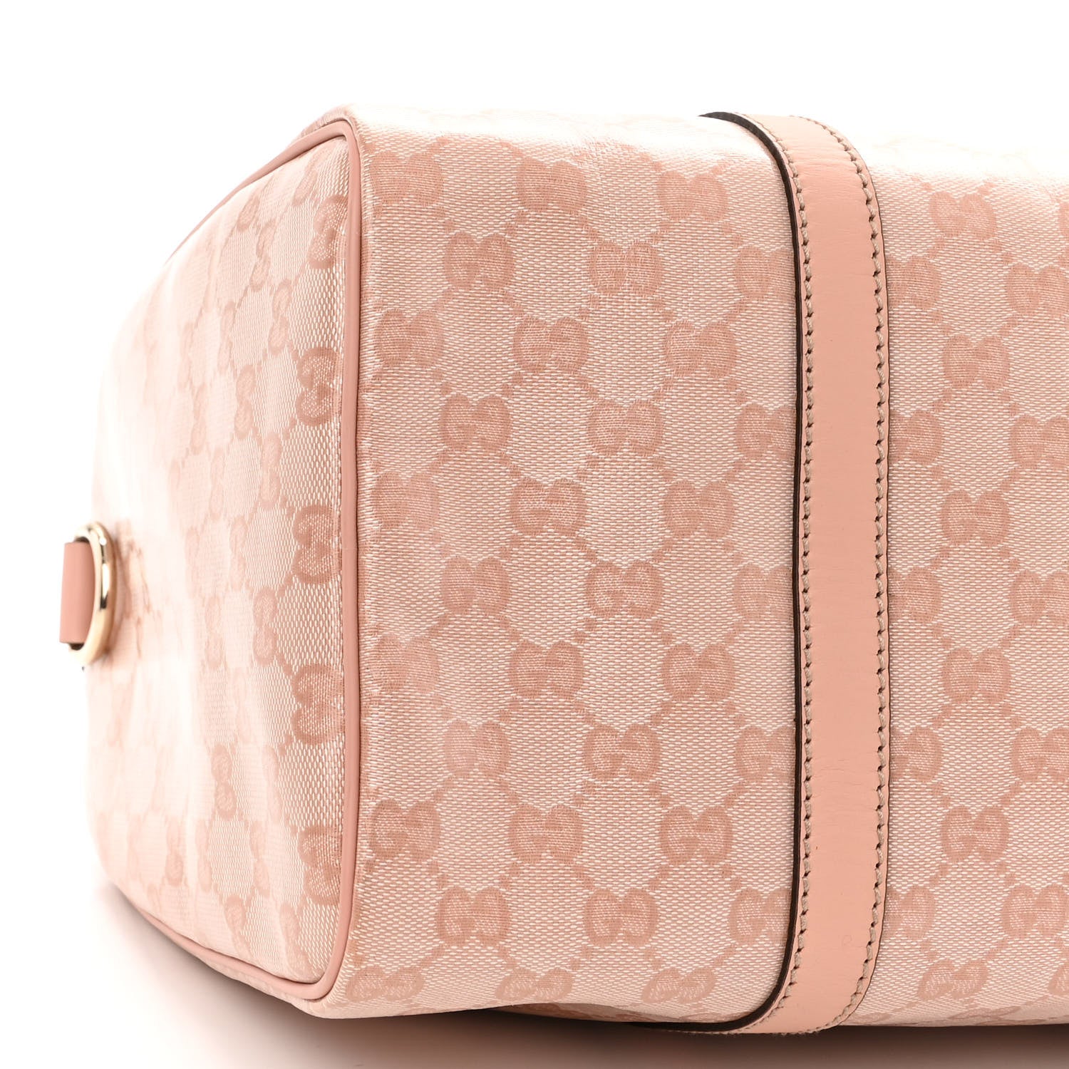 Gucci Crystal Monogram Joy Medium Boston Pink 8 of 9