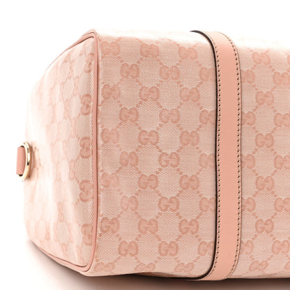 Gucci Crystal Monogram Joy Medium Boston Pink 8 of 9