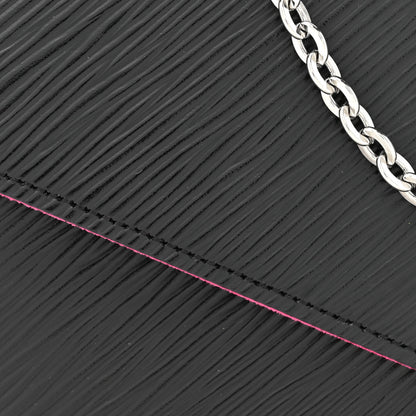 Louis Vuitton Epi Pochette Felicie Black Hot Pink 10 of 13