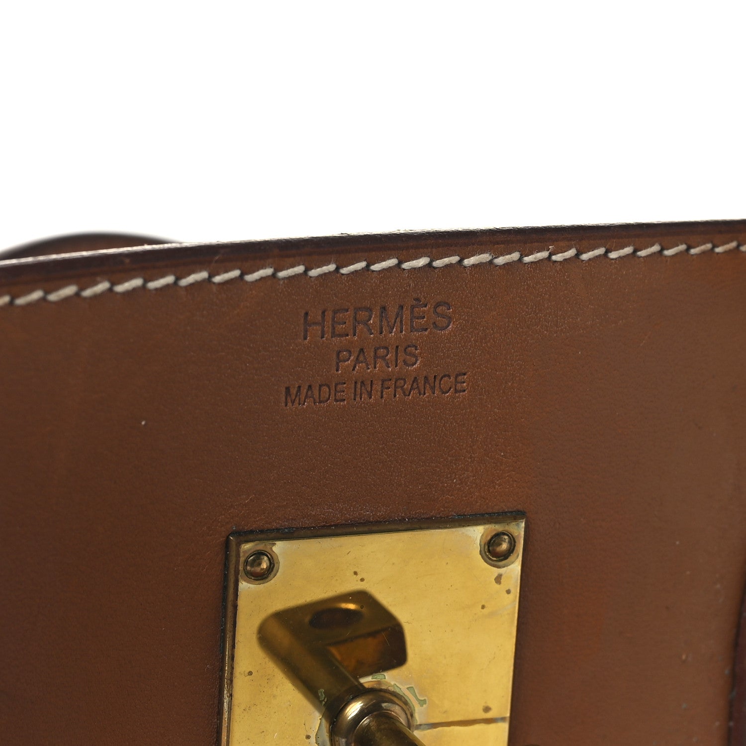 Hermes Toile Natural Barenia Flag HAC Birkin 40 Fauve Paprika 5 of 16