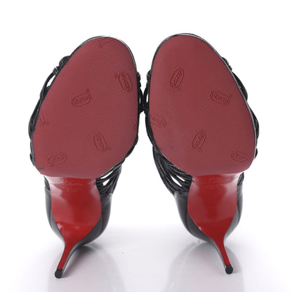 Christian Louboutin Kid Mille Cinque 100 Ankle Boots 40.5 Black 5 of 8