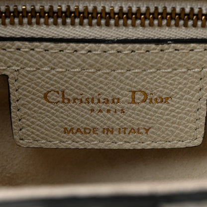 Christian Dior Grained Calfskin Saddle Bag White 6 of 11