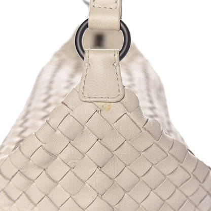 Bottega Veneta Nappa Intrecciato Small Shoulder Bag White 9 of 15