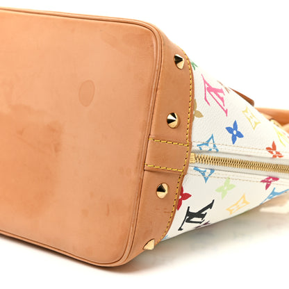 Louis Vuitton Monogram Multicolor Alma White 10 of 25