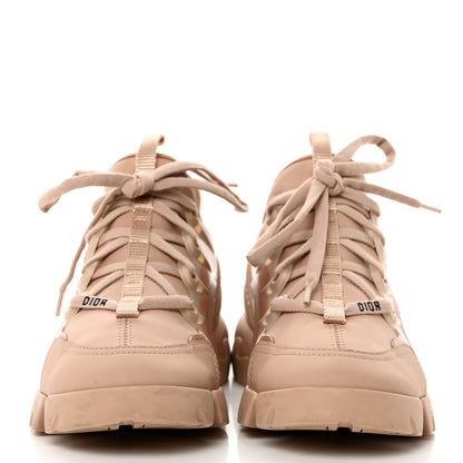 Christian Dior Neoprene Rubber Womens D-Connect Sneakers 36.5 Nude 2 of 10