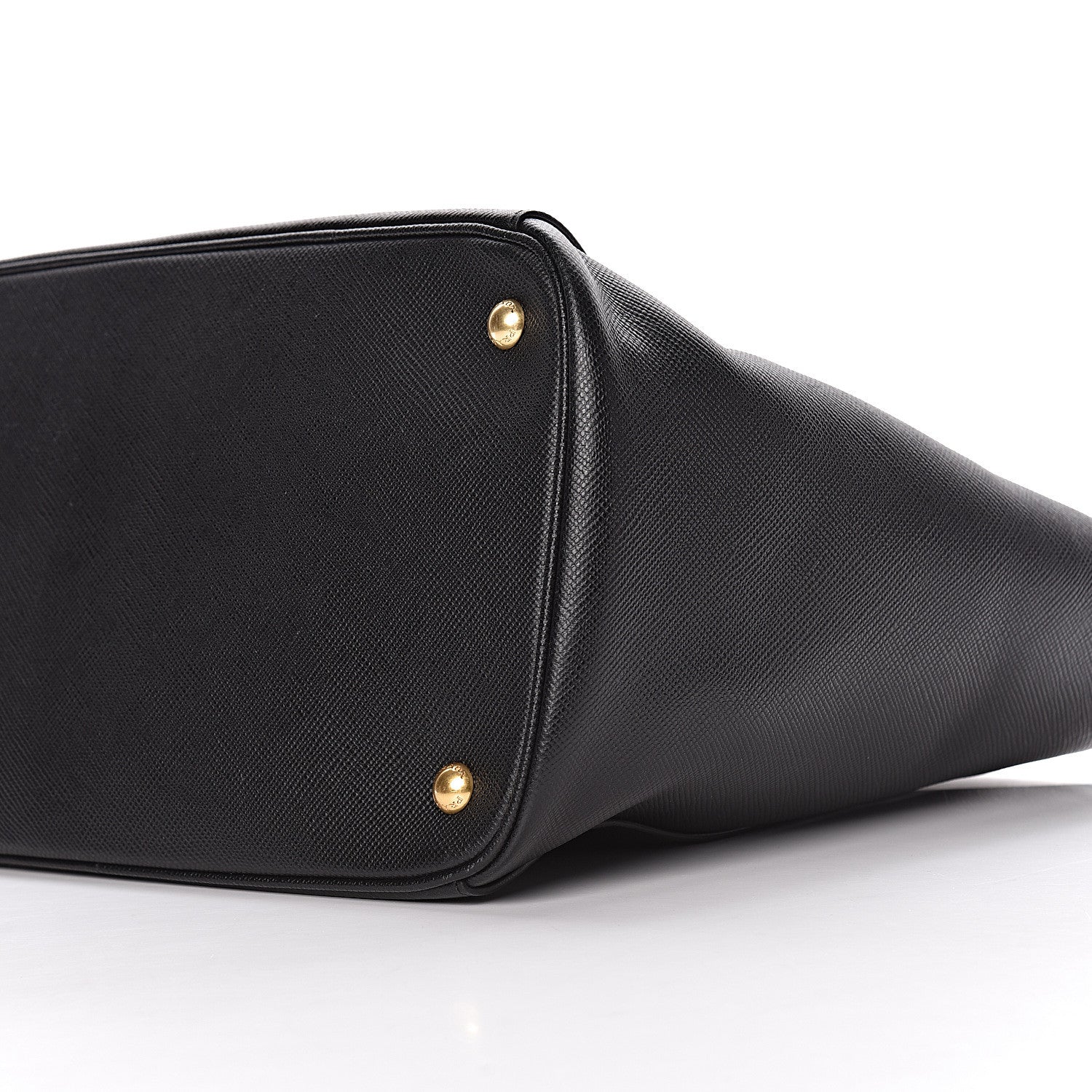 Prada Saffiano Cuir Front Pocket Tote Black 17 of 20