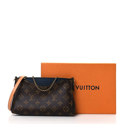 Louis Vuitton Monogram Pallas Clutch Blue Marine 10 of 10