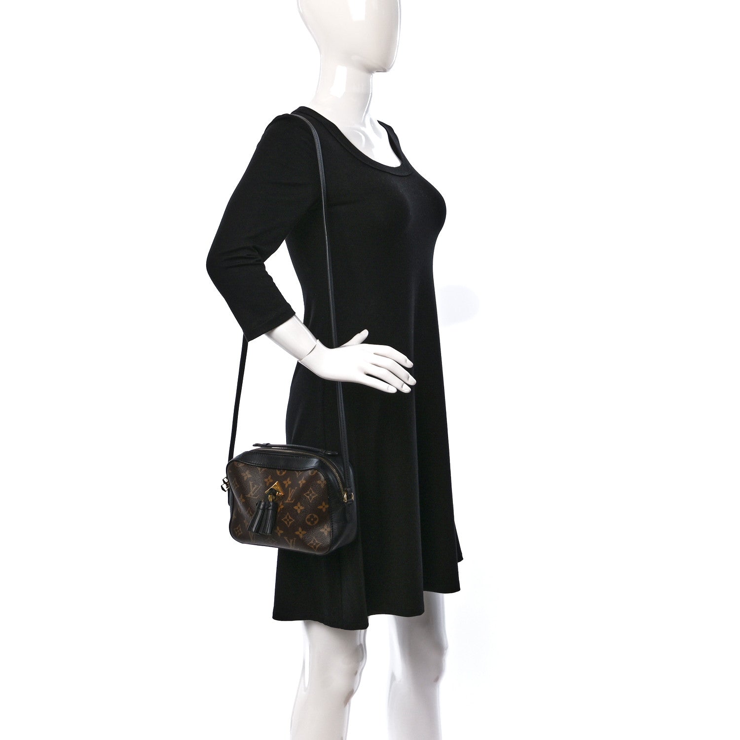 Louis Vuitton Monogram Saintonge Black 2 of 8