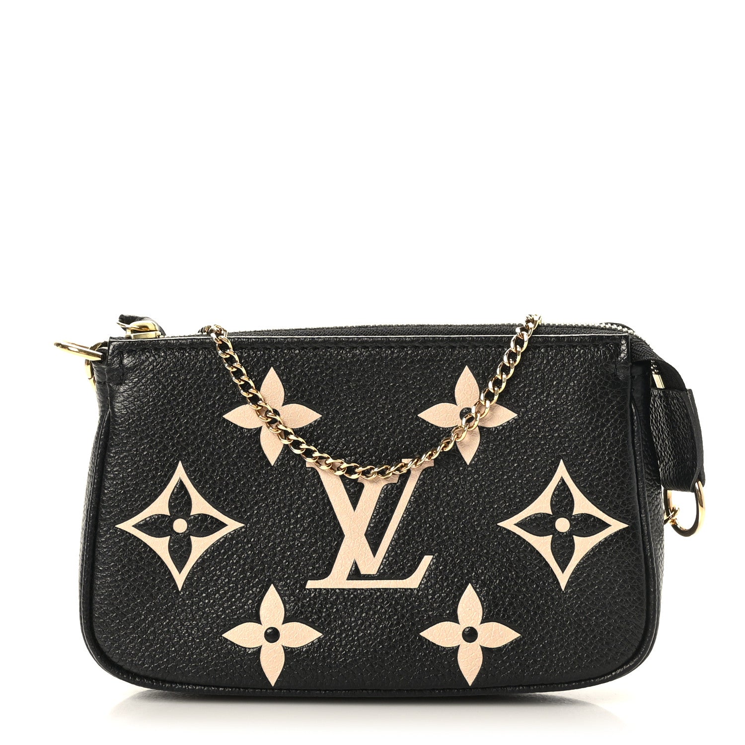 Louis Vuitton Empreinte Monogram Giant Mini Pochette Accessories Black 1 of 9