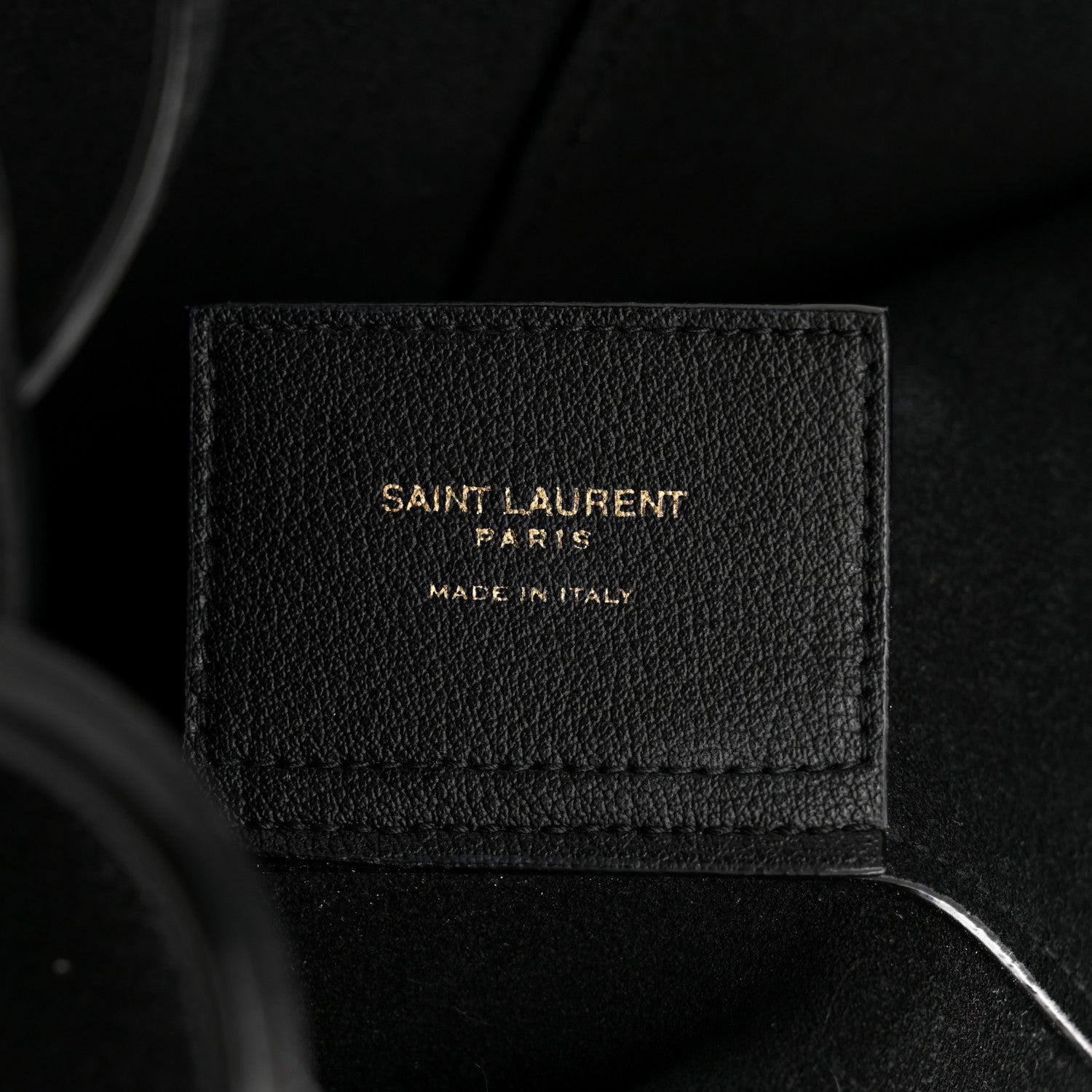 Saint Laurent Calfskin Large Shopping Tote Black 6 of 11