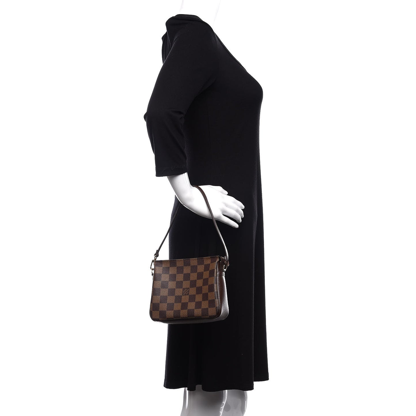 Damier Ebene Trousse Make Up Bag Pochette