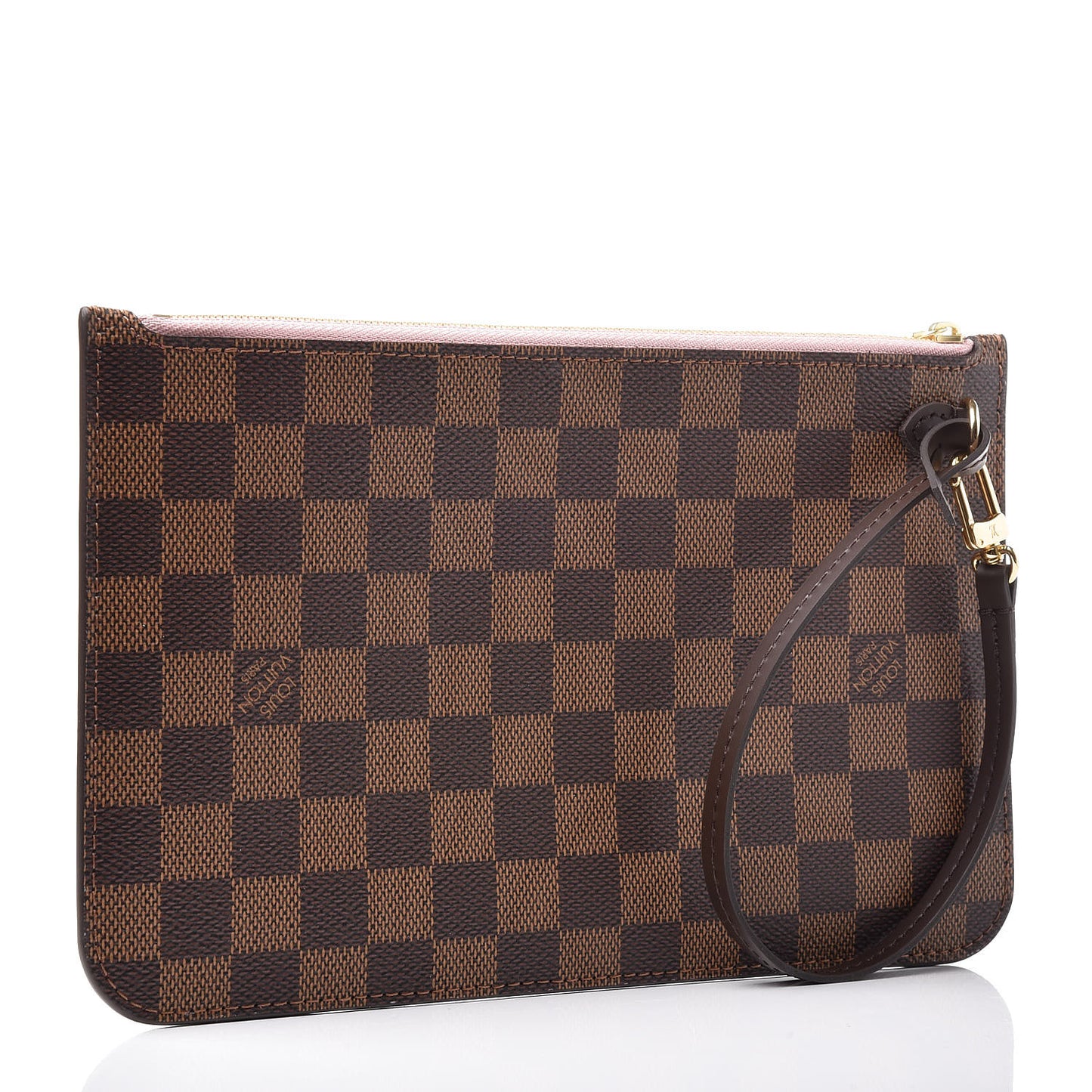 Damier Ebene Neverfull MM GM Pochette Rose Ballerine
