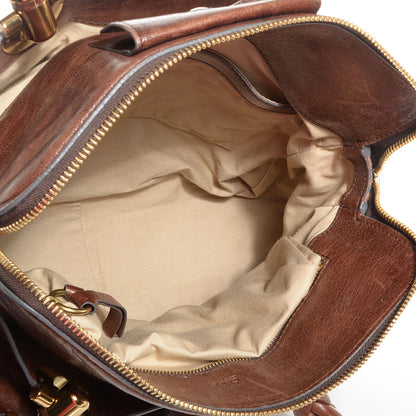 Chloe Lambskin Heloise Hobo Moka 6 of 10
