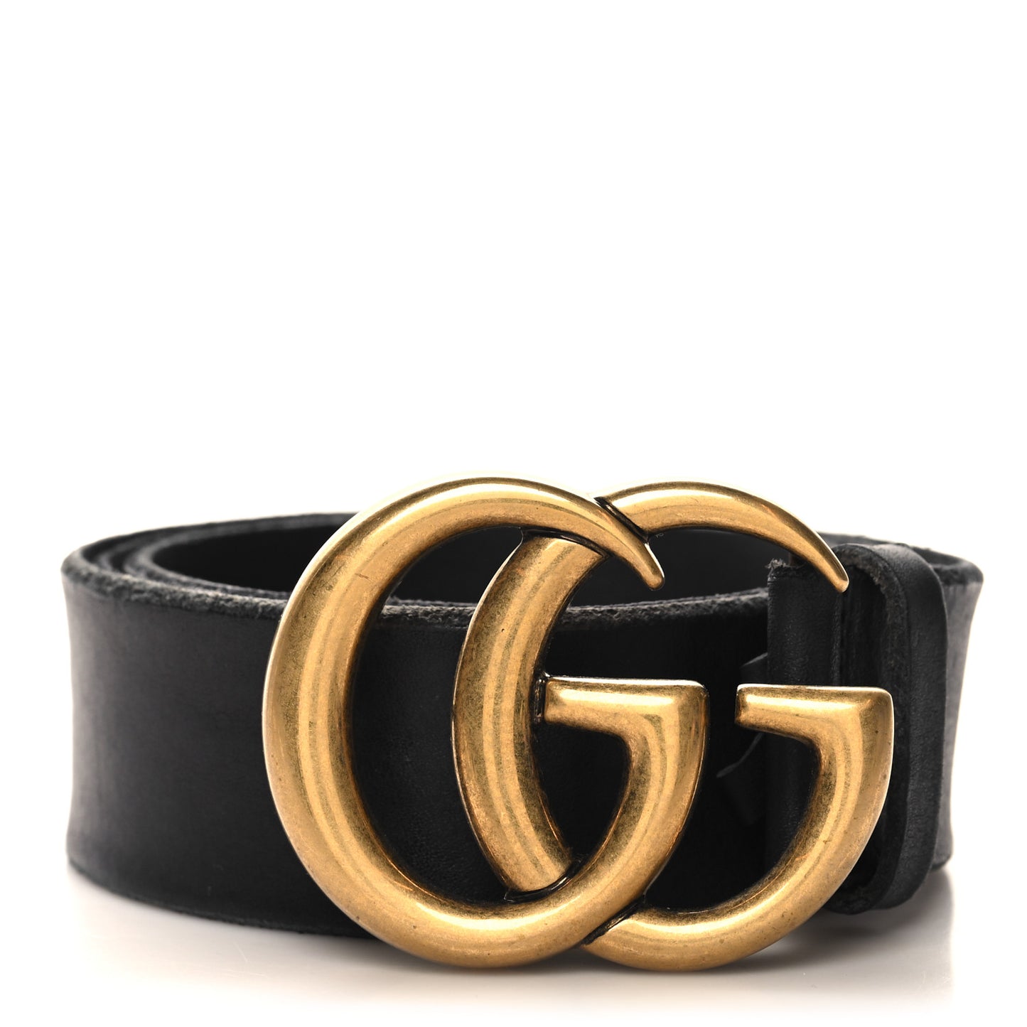 Faded Calfskin Double G 40mm Belt 85 34 Black