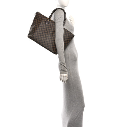 Louis Vuitton Damier Ebene Saleya MM 2 of 9