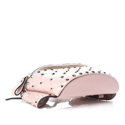 Valentino Garavani Lambskin Rockstud Spike Belt Bag 85 Water Rose 4 of 7