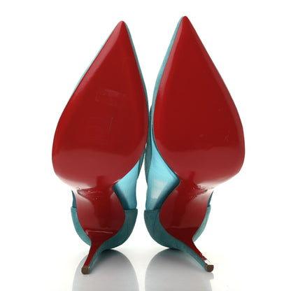 Christian Louboutin Veau Velours Rete Galativi 100 Pumps 37 Noumea 5 of 8
