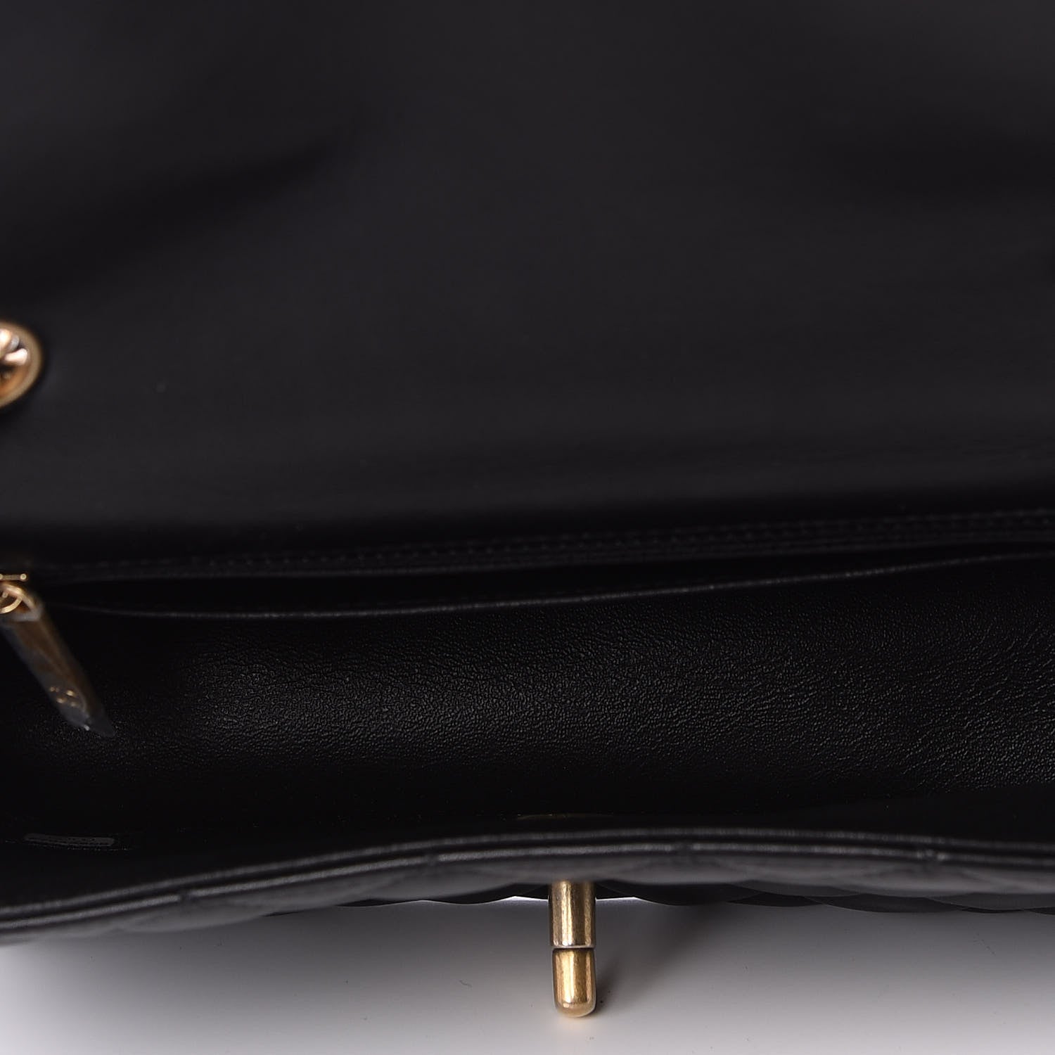Chanel Lambskin Quilted Mini Rectangular Flap Black 6 of 11