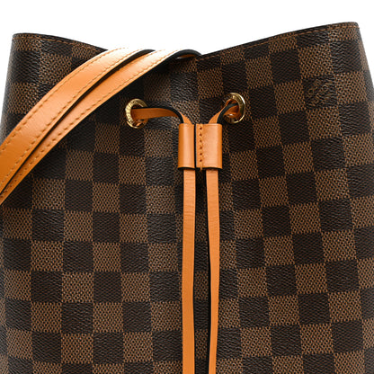 Louis Vuitton Damier Ebene Neonoe MM Safran 8 of 10