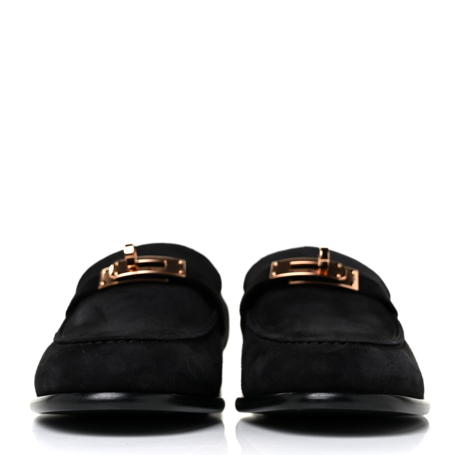 Suede Goatskin Womens Destin Loafer 37 Black