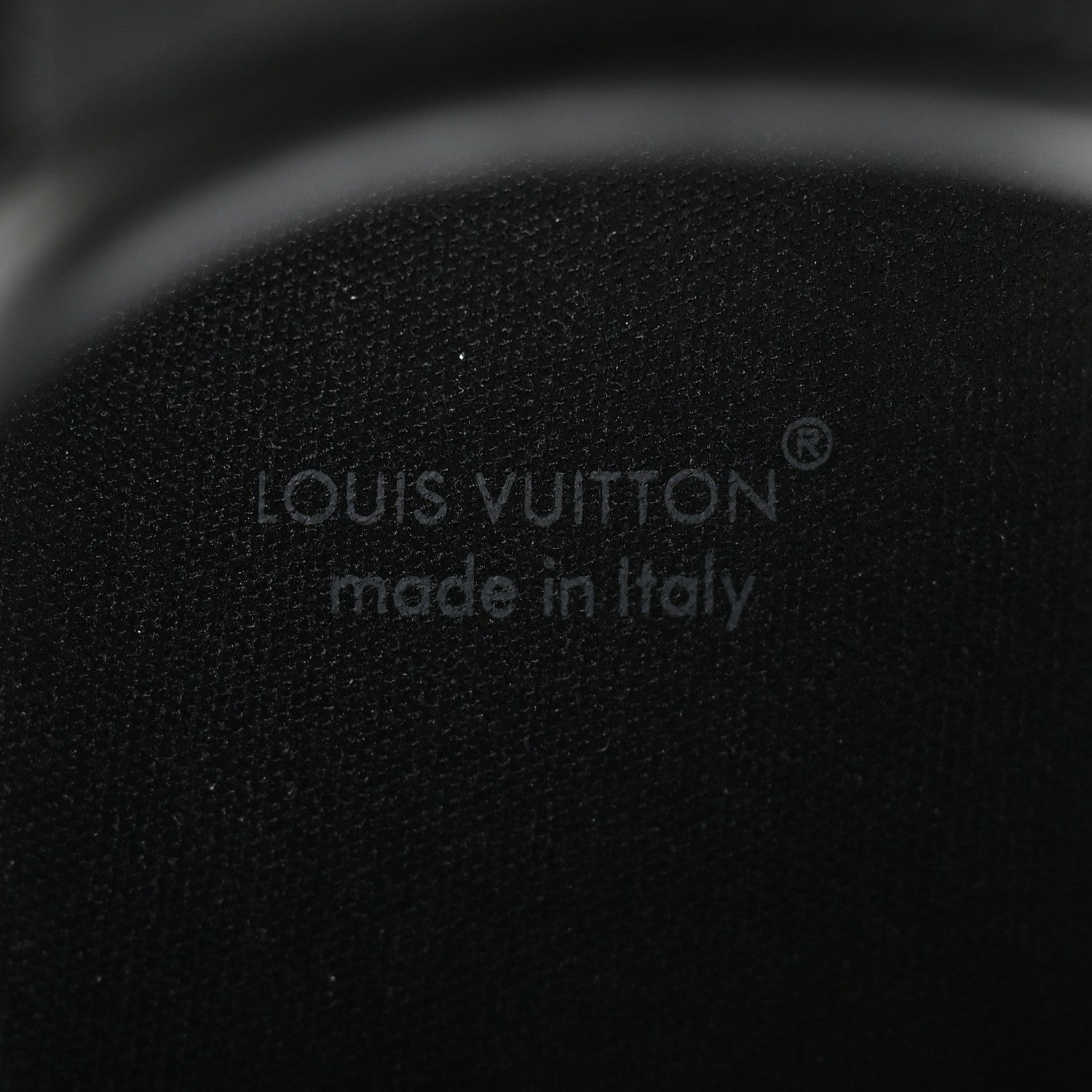 Louis Vuitton Suede Uniform Sneakers 9.5 Black 6 of 8