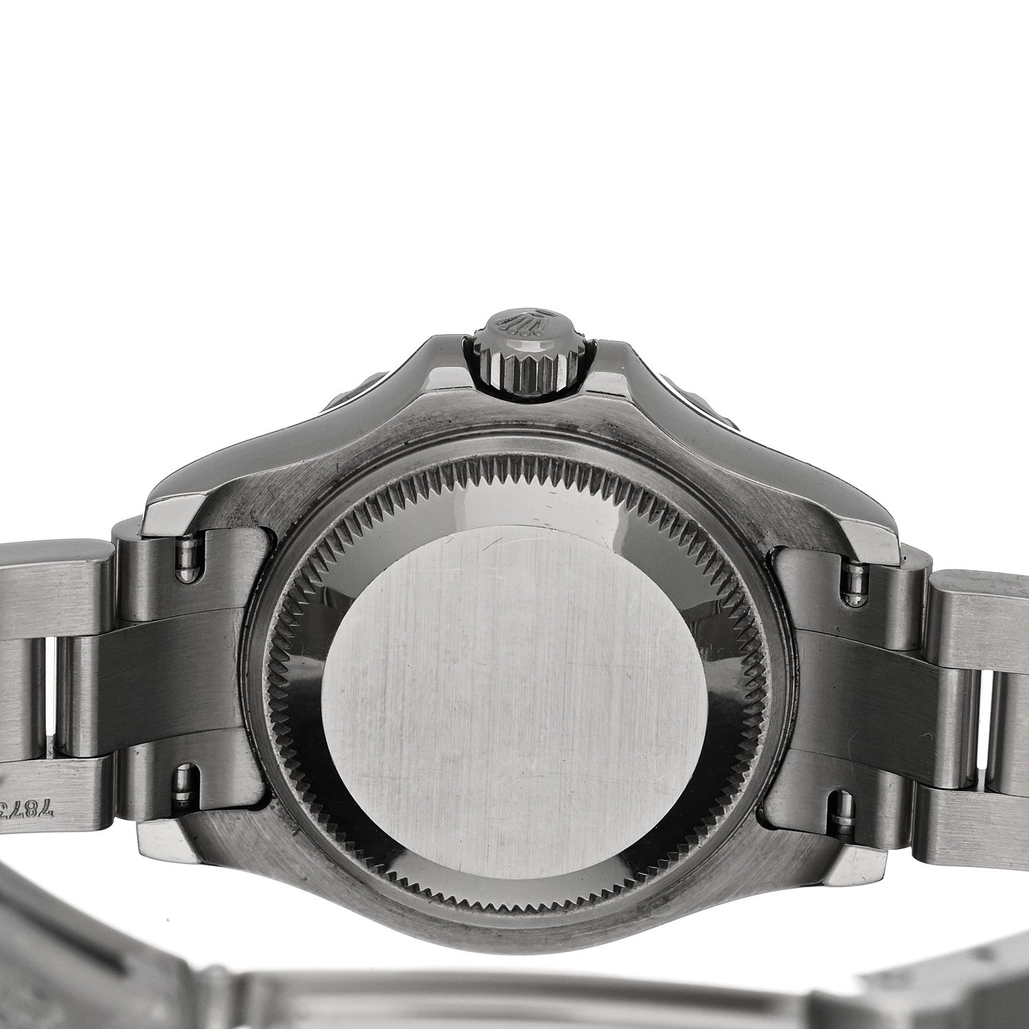 Rolex Stainless Steel Platinum 29mm Yacht-Master Watch Silver 169622 4 of 4