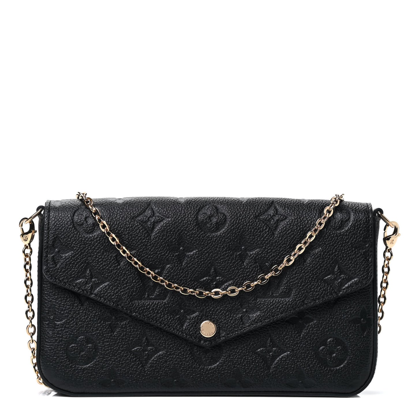Empreinte Pochette Felicie Chain Wallet Black