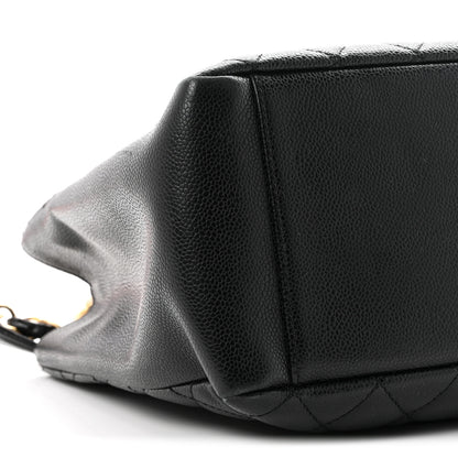 Chanel Caviar Quilted Grand Shopping Tote GST Black 17 of 21
