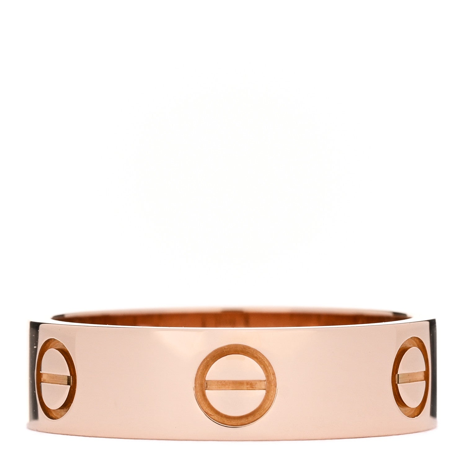 Cartier 18K Pink Gold 5.5mm LOVE Ring 56 7.75 1 of 4