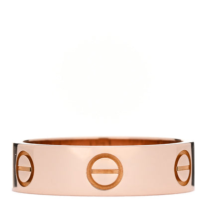 Cartier 18K Pink Gold 5.5mm LOVE Ring 56 7.75 1 of 4