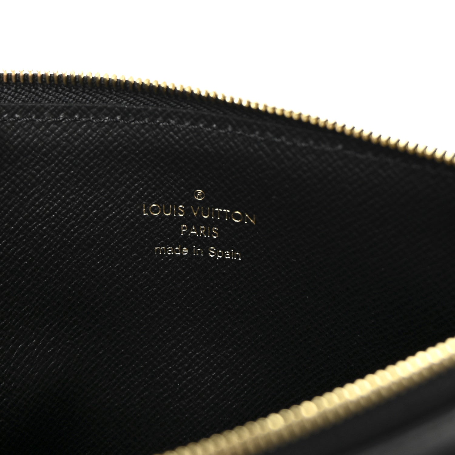 Louis Vuitton Monogram Slim Purse Black 6 of 7