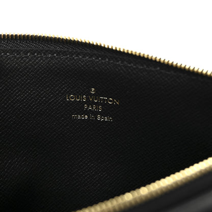 Louis Vuitton Monogram Slim Purse Black 6 of 7